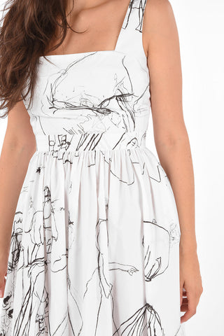 Vestito Flare Stampato