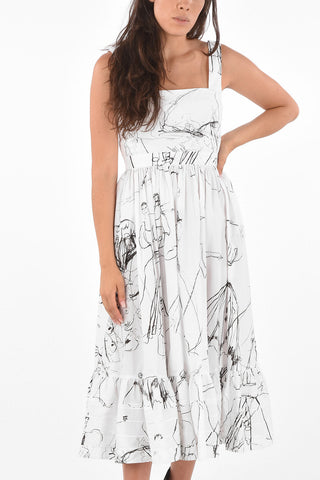 Vestito Flare Stampato