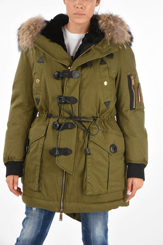 Fur Trim 4 Pocket Down Jacket