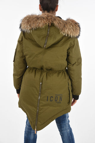 Fur Trim 4 Pocket Down Jacket