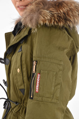 Fur Trim 4 Pocket Down Jacket
