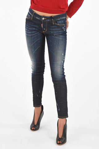 Jeans Slim Fit JENNIFER Distressed