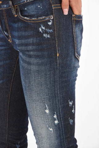 Jeans Slim Fit JENNIFER Distressed