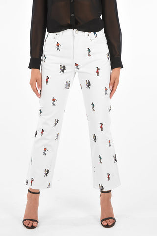 High Waist DANCERS Boy Fit Jeans