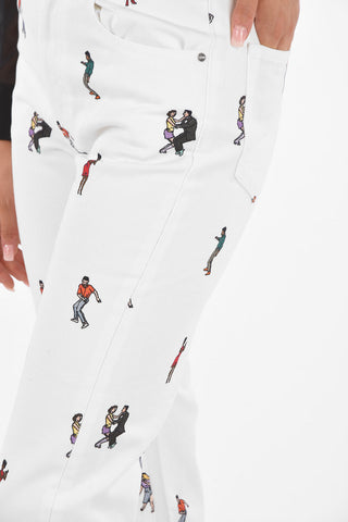 High Waist DANCERS Boy Fit Jeans