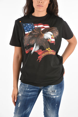 ICON Printed THE EAGLE Crew-Neck T-Shirt