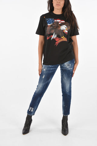 ICON Printed THE EAGLE Crew-Neck T-Shirt