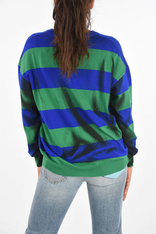 Virgin Wool Striped Sweater