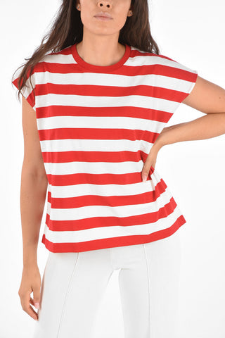 Awing Striped Crew-Neck T-Shirt