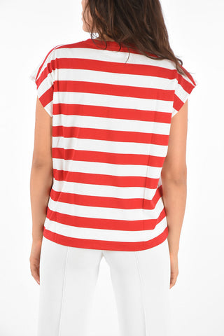 Awing Striped Crew-Neck T-Shirt