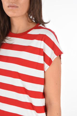 Awing Striped Crew-Neck T-Shirt