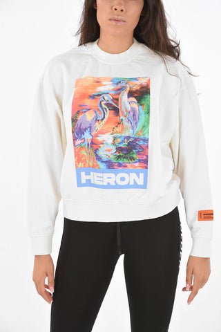Printed Box Fit Sweatshirt