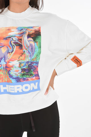 Printed Box Fit Sweatshirt