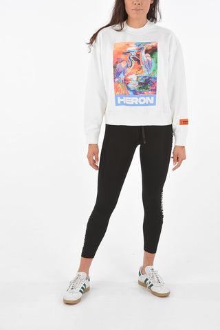 Printed Box Fit Sweatshirt