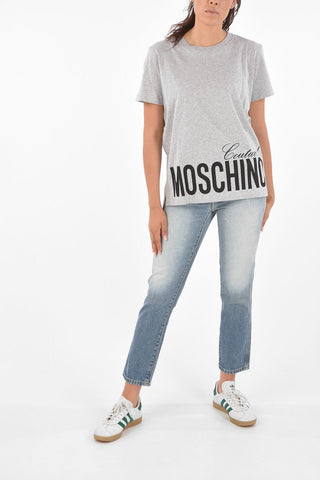 COUTURE! Logoed Asymmetrical T-Shirt