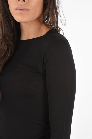 Virgin Wool Crew-Neck Pullover