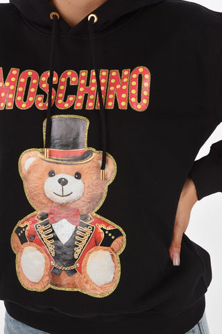 COUTURE! Printed TEDDY BEAR Hoodie