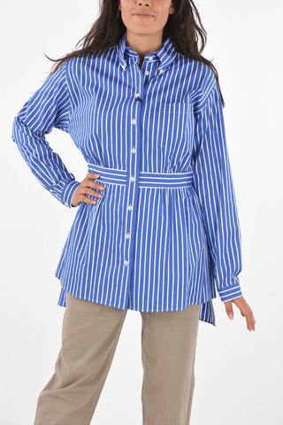 Asymmetrical Button-Down Shirt