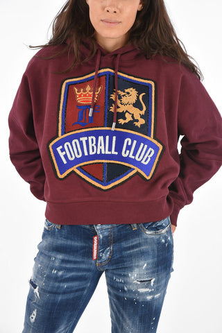 Maxi Embroidered FOOTBALL CLUB Hoodie