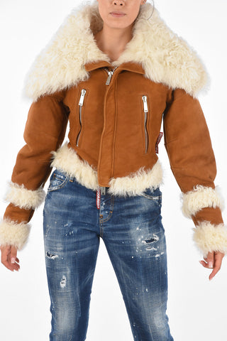 Shearling Zipped Pocket Jacket