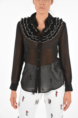 BOUTIQUE Draped Collar Shirt