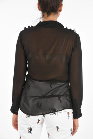 BOUTIQUE Draped Collar Shirt