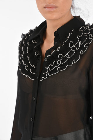 BOUTIQUE Draped Collar Shirt