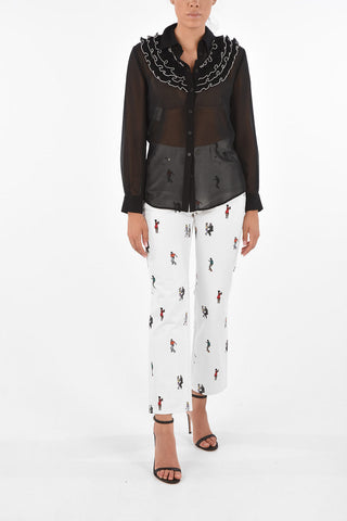 BOUTIQUE Draped Collar Shirt