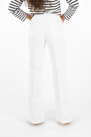 Maxi Jeans Flare a Vita Regolare