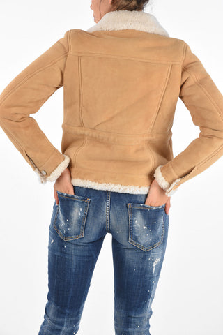 Shearling Drawstring Jacket