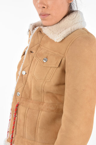 Shearling Drawstring Jacket