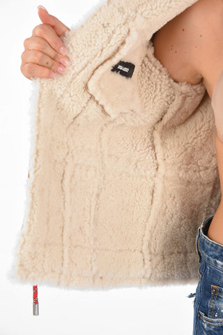 Shearling Drawstring Jacket