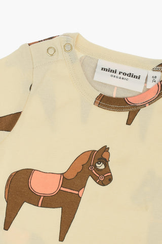 Horses Printed T-shirt