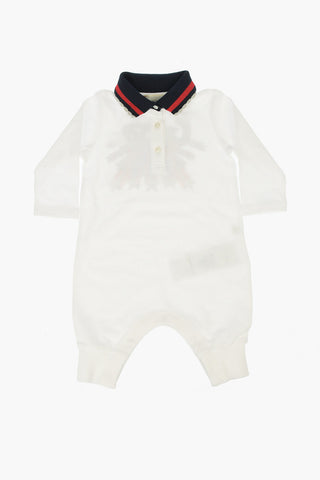 Romper suit with Bib and Hat