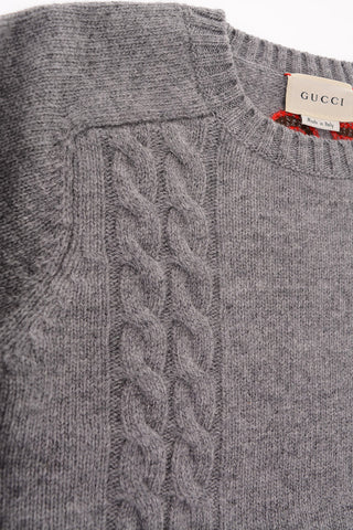 maglia girocollo in lana
