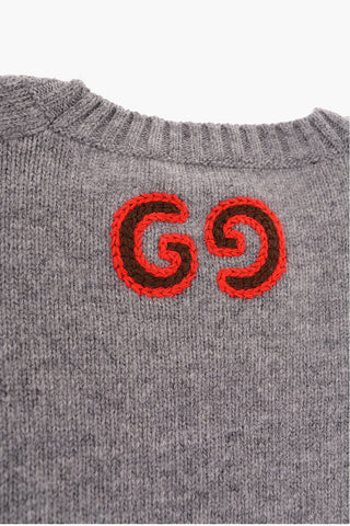 maglia girocollo in lana