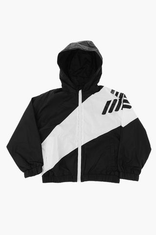 EMPORIO full zip hooded outerwear