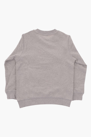 Embroidered crew-neck sweatshirt