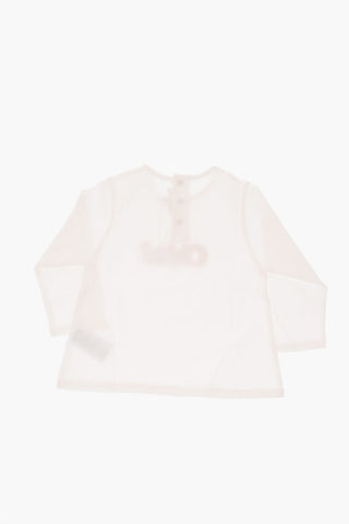 crew-neck long sleeve t-shirt