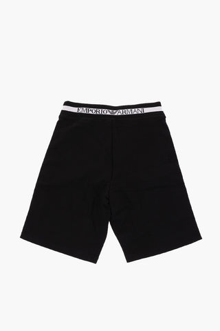 EMPORIO drawstring waist bermuda shorts