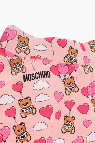 gonna stampata con zip laterale