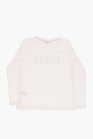 crew-neck long sleeve t-shirt