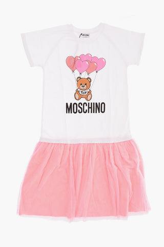 Printed short sleeve dress