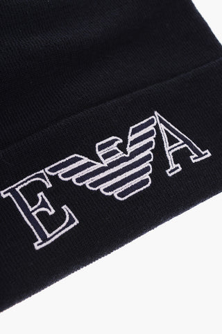 EMPORIO Beanie con ricamo