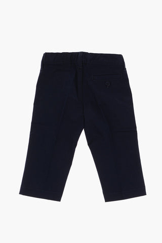 pantalone con passanti in cotone stretch
