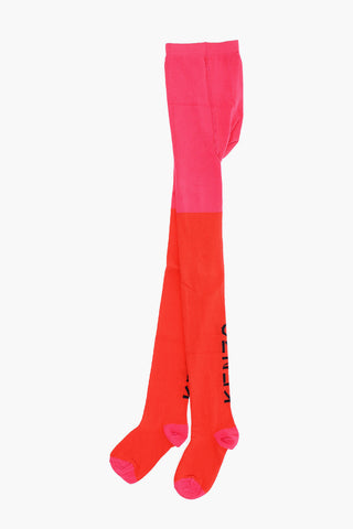 hose with embroidered logo