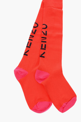 hose with embroidered logo