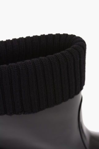 High heel DIOR BELT ankle boots with fabric details