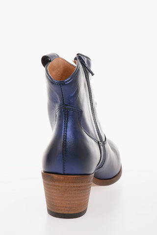Texani in pelle laminata 6cm