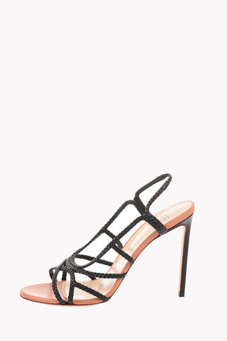 12,5cm Braided leather Sandals